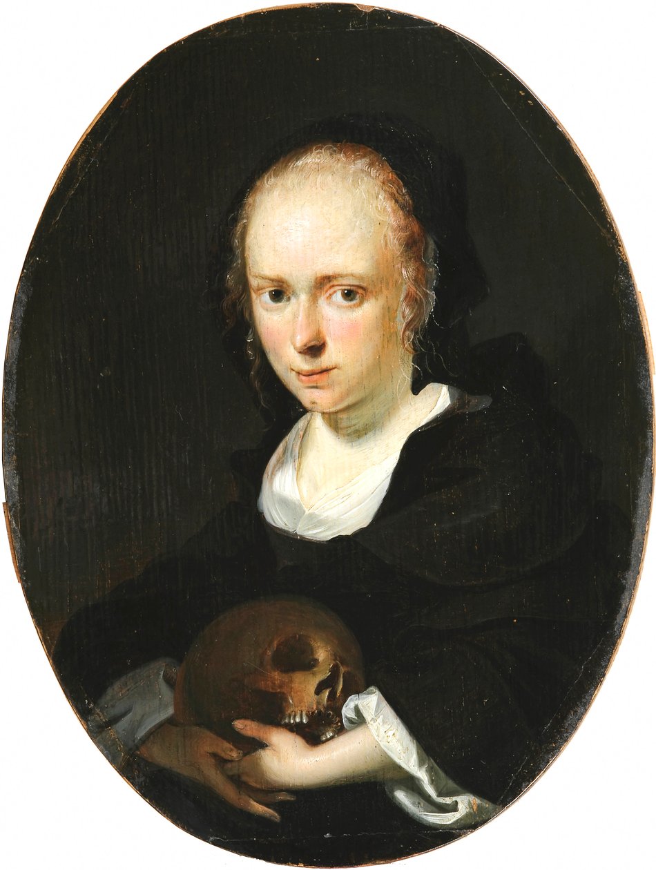 Porträt von Cornelia Bouwers, der Frau des Künstlers von Karel Slabbaert