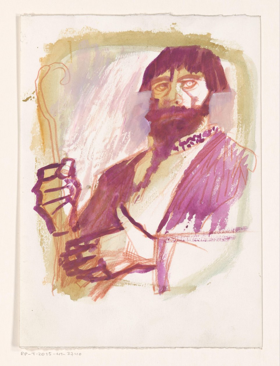 Einbandentwurf für: N.S. Ljeskow, Der Unsterbliche, 1965 von Karel Thole