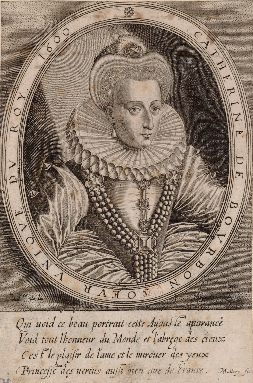 Katharina von Bourbon von Karel van Mallery