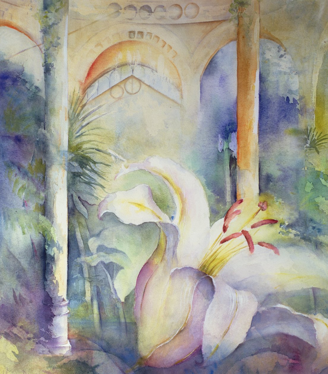 Lilie im Syon House von Karen Armitage