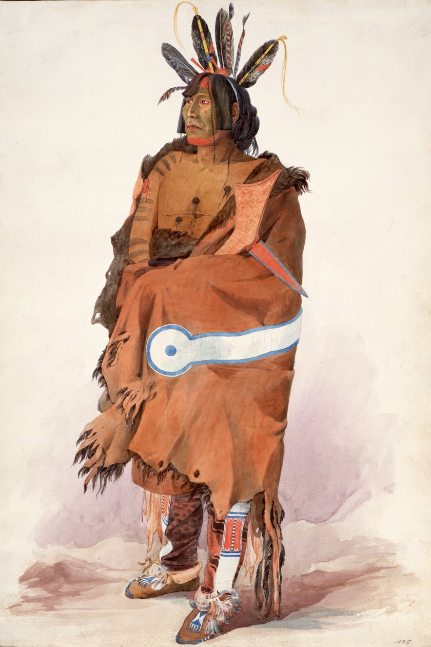 Pachtüwa-Chtä, Arikara Ma von Karl Bodmer
