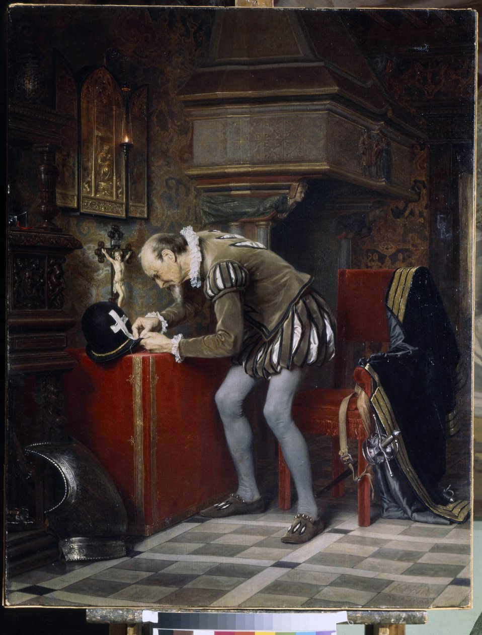 Am Vorabend der Bartholomäusnacht von Karl Fedorovic Gun