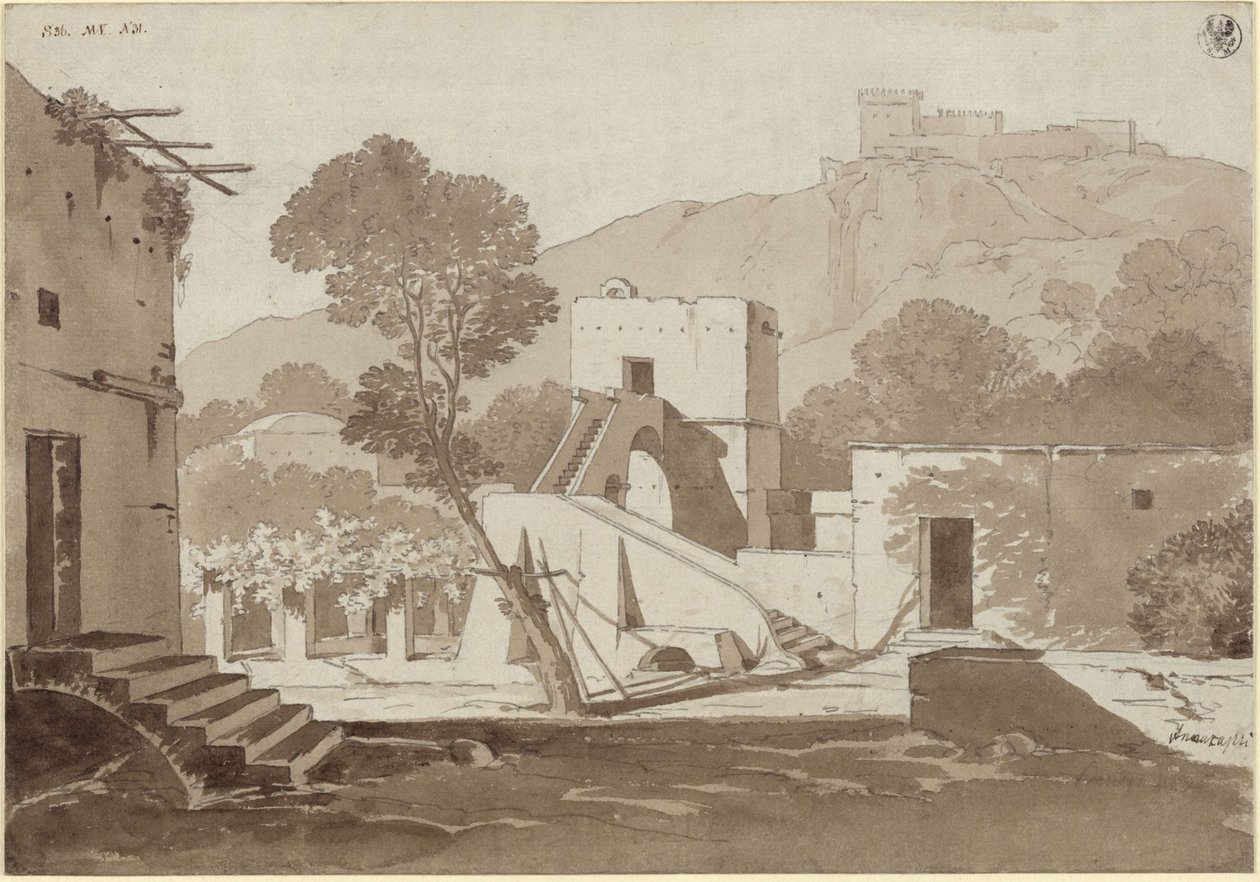 Bauernhaus bei Anacapri von Karl Friedrich Schinkel