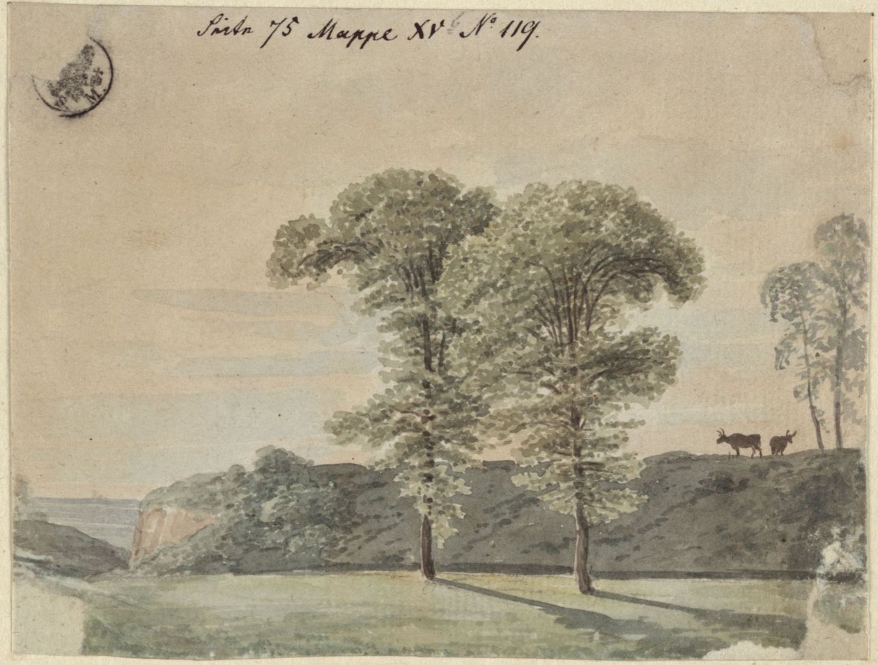 Baumstudie von Karl Friedrich Schinkel