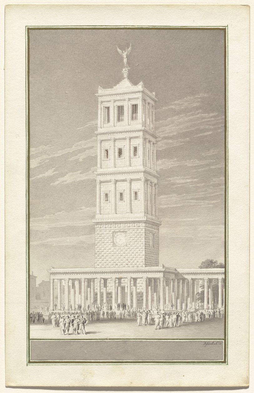 Campanile einer Kathedrale für Berlin von Karl Friedrich Schinkel