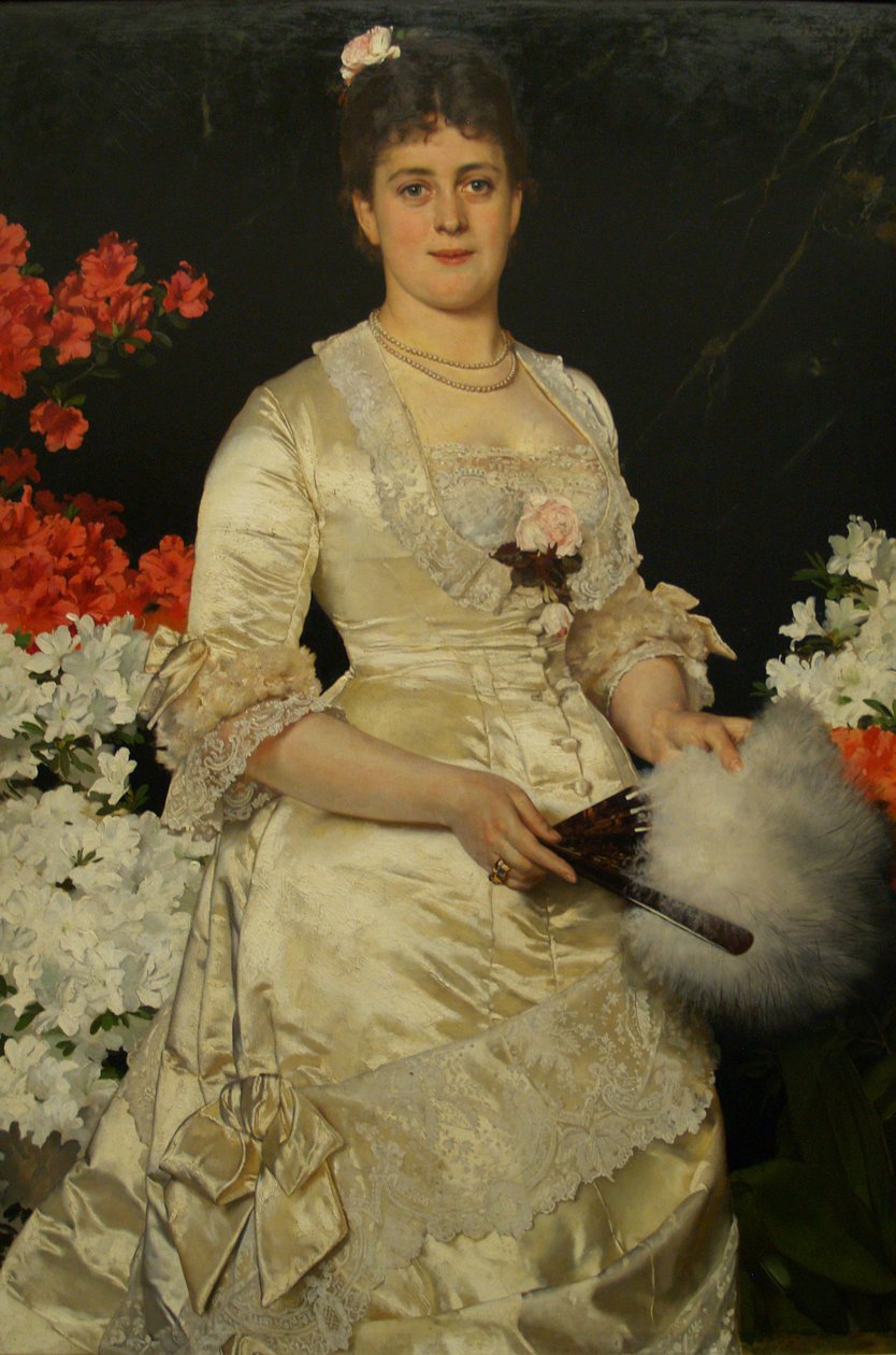 Frau Hedwig Woworsky, geb. Heckmann von Karl Gussow