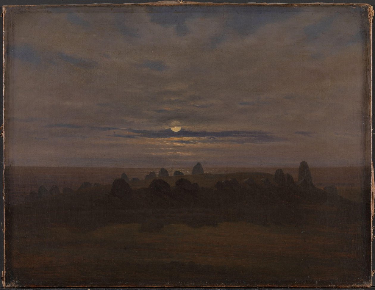 Steinzeit-Hügel von Karl Gustav Carus