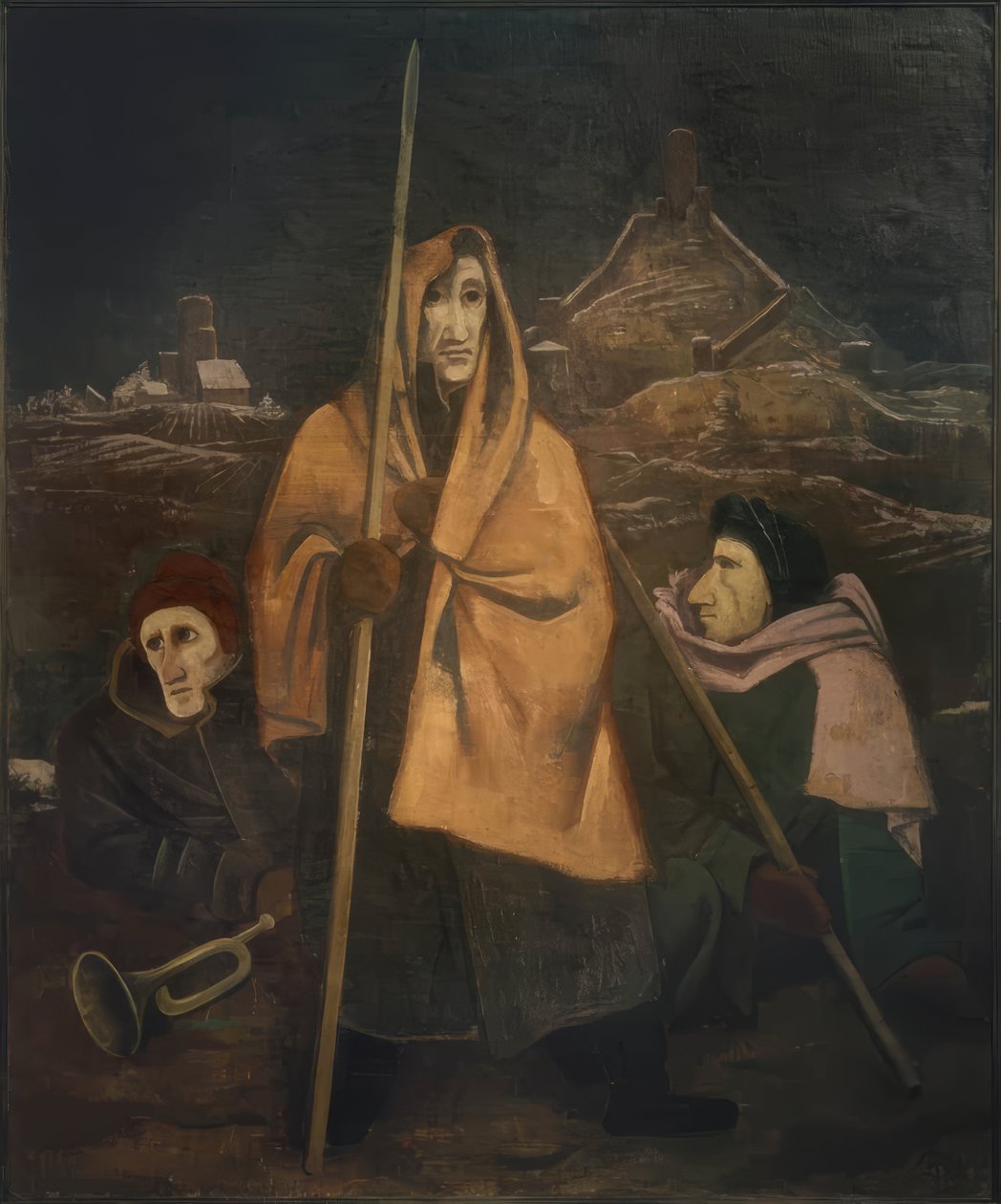 Die Wächter von Karl Hofer