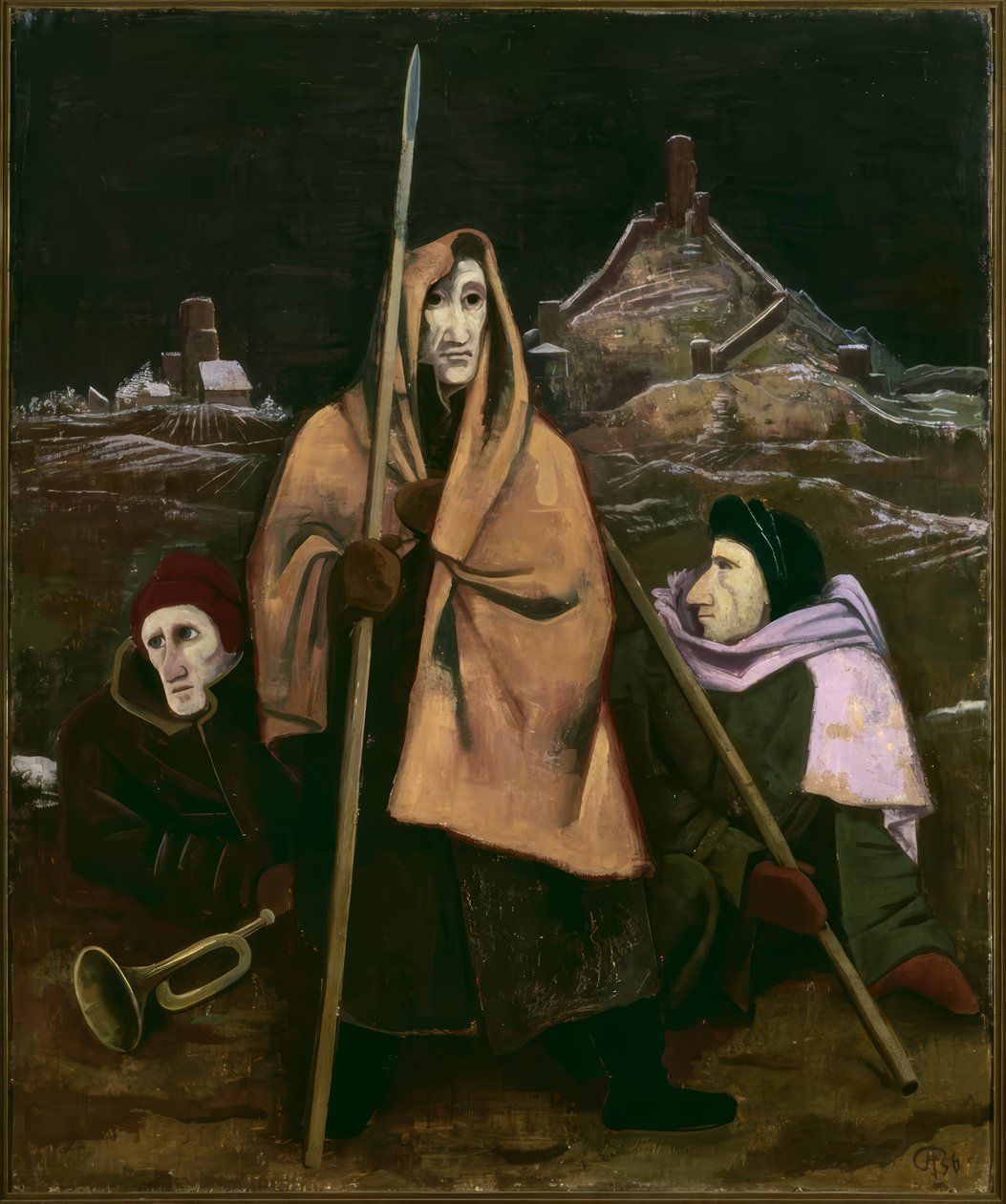 Die Wächter von Karl Hofer