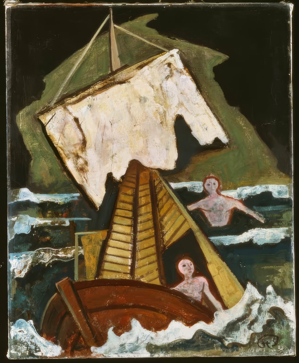 Hoher Seegang von Karl Hofer