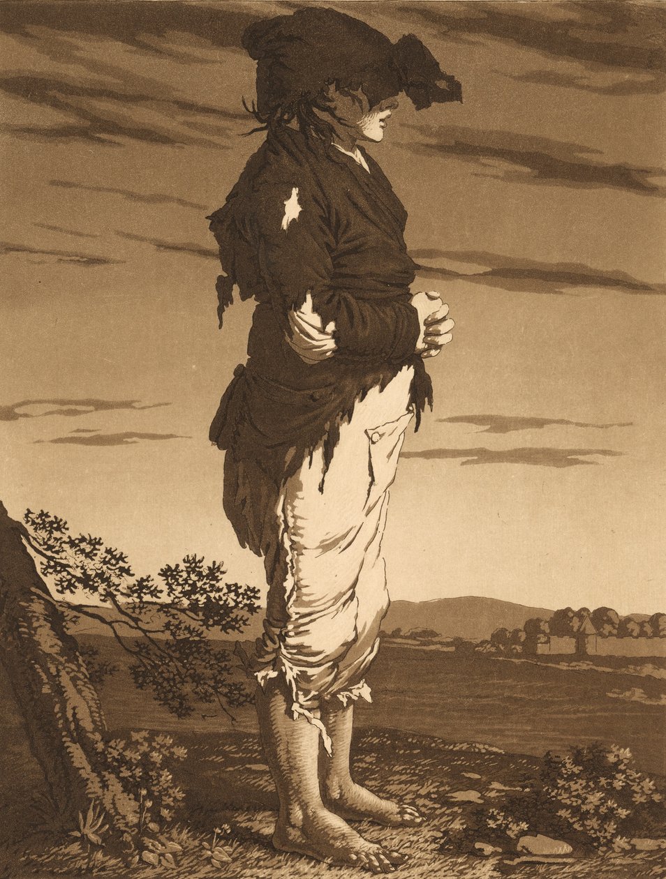 Die jungen Bettler von Karl Ludwig Bernhard Buchhorn