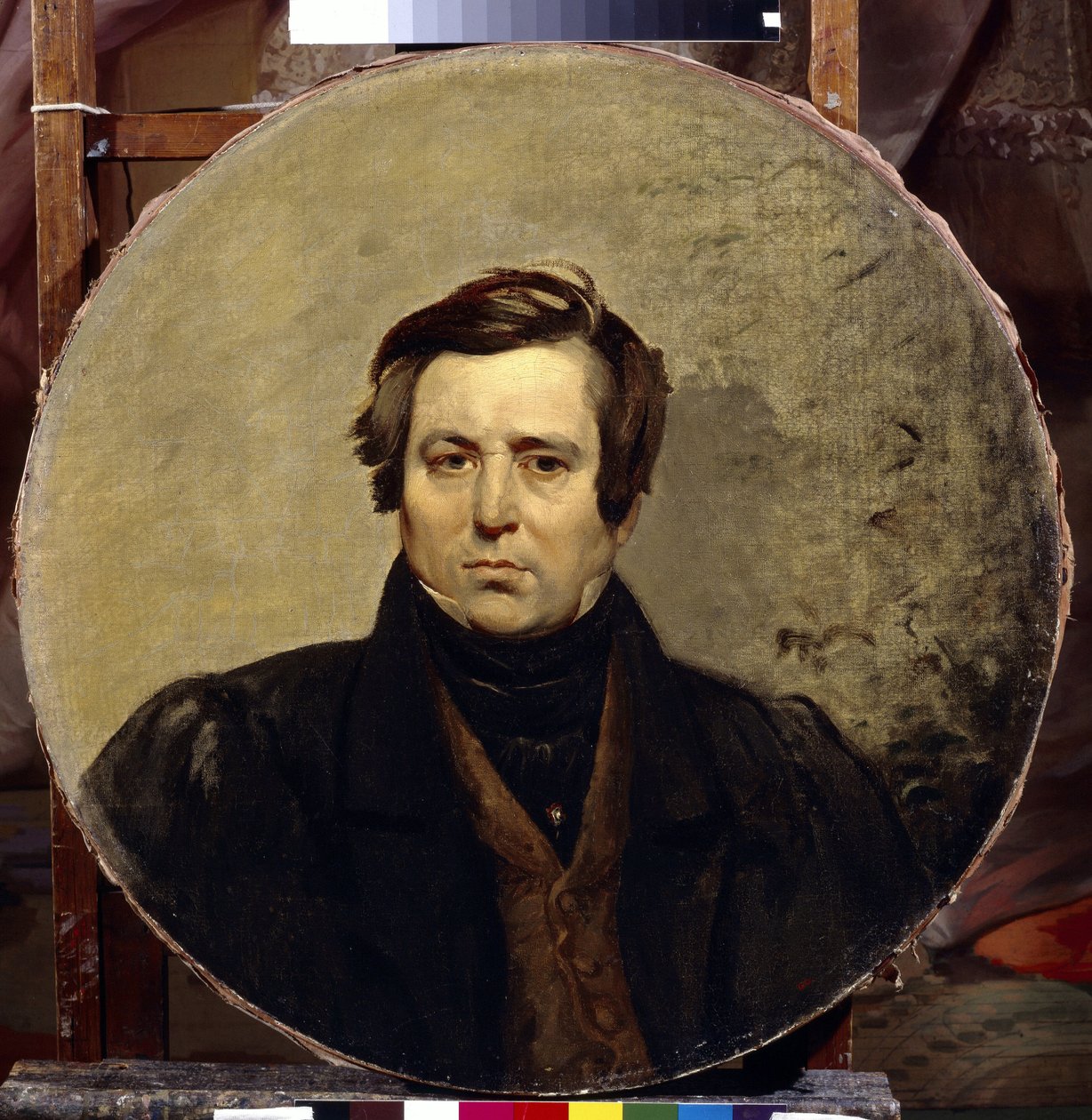 Porträt des Schriftstellers Vasily Ivanovich Orlov (1792-1860) von Karl Pavlovich Bryullov