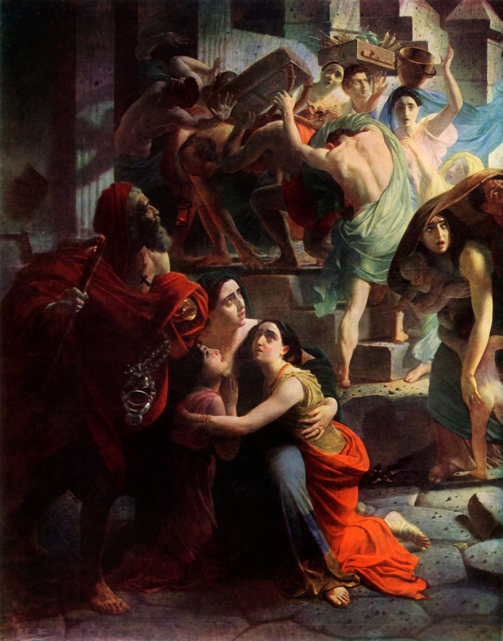 Der letzte Tag von Pompeji, 1833, Detail, 1965 von Karl Pavlovich Bryullov