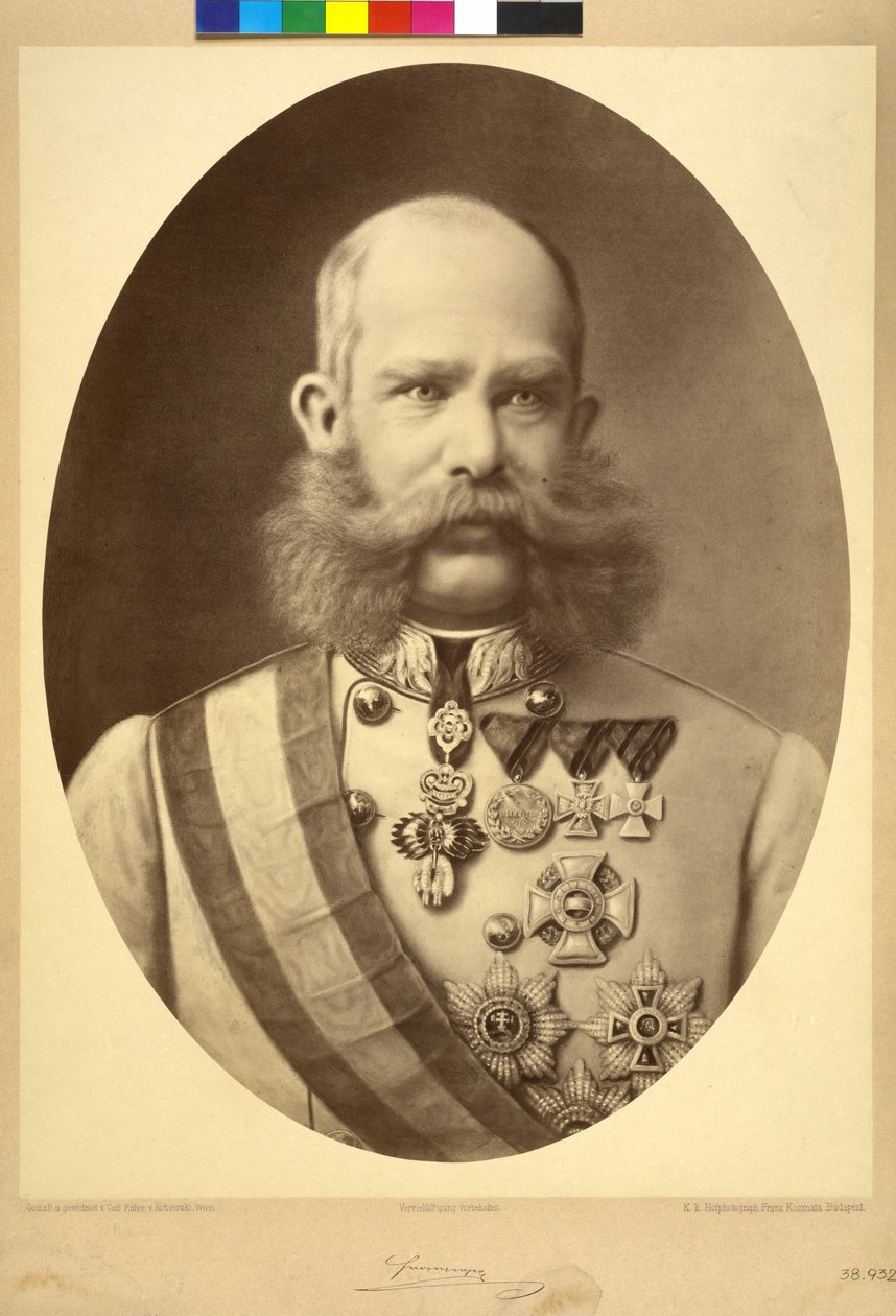 Kaiser von Österreich Franz Joseph I. von Karl Ritter Von Kobierski