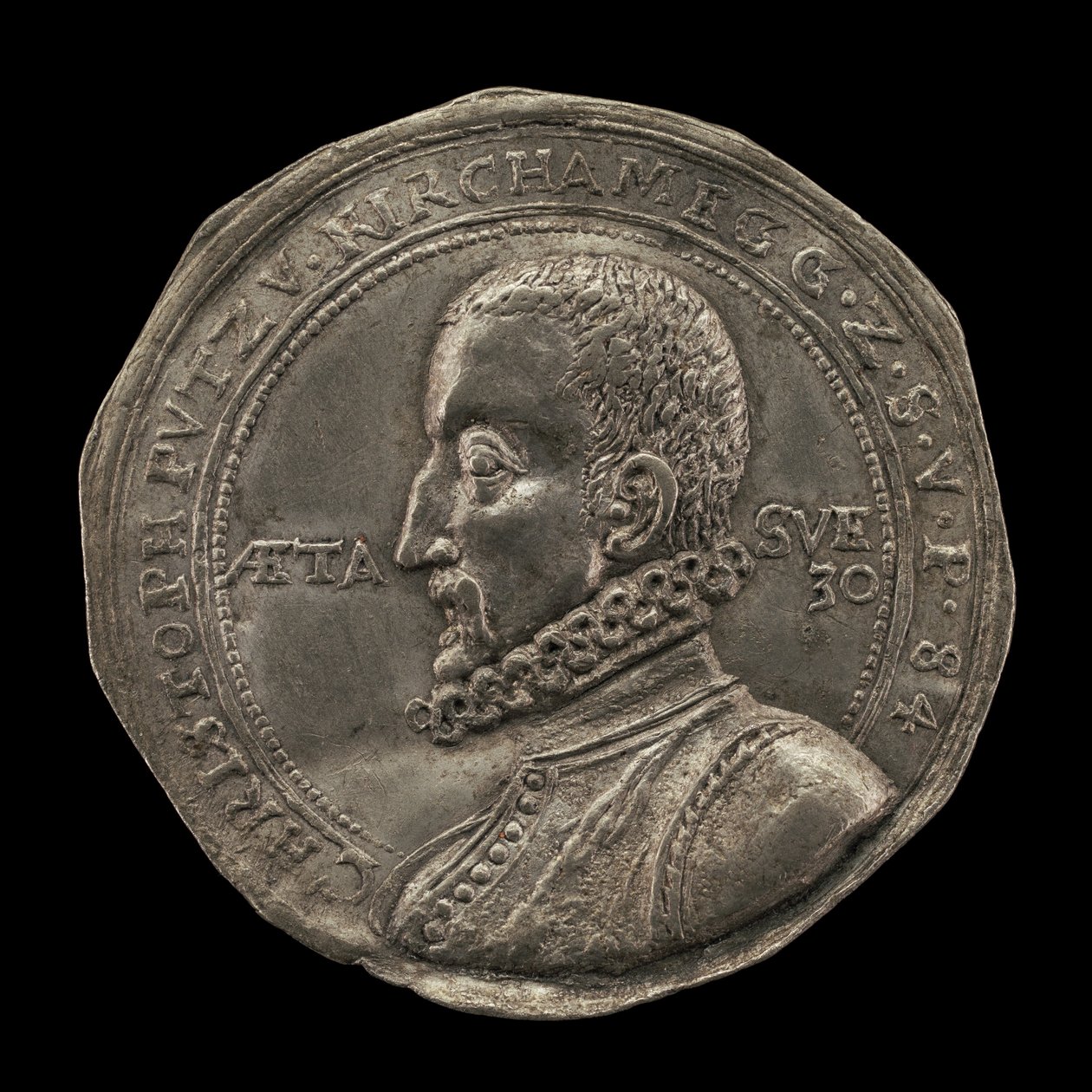 Christoph Putz von Kirchameg, Münzmeister in Prag 1590, 1584 von Karl von Bieberstein
