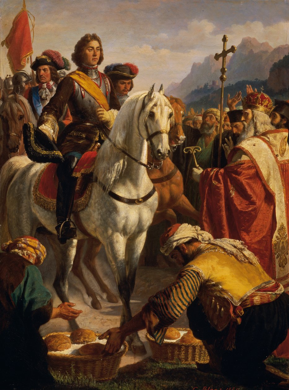Prinz Eugens Zug nach Bosnien 1697 von Karl von Blaas
