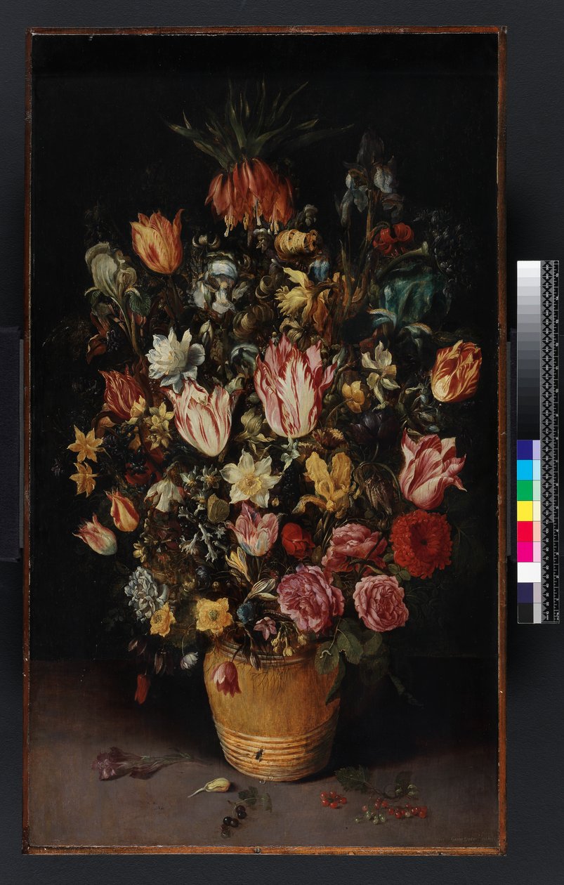 Blumentopf, 1614 von Kasper or Gaspar van den Hoecke