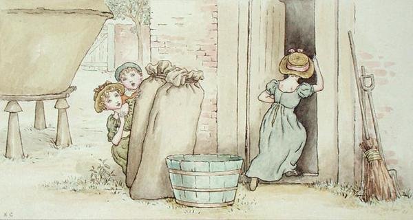 Verstecken spielen von Kate Greenaway
