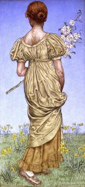 Frühling, Blüte von Kate Greenaway