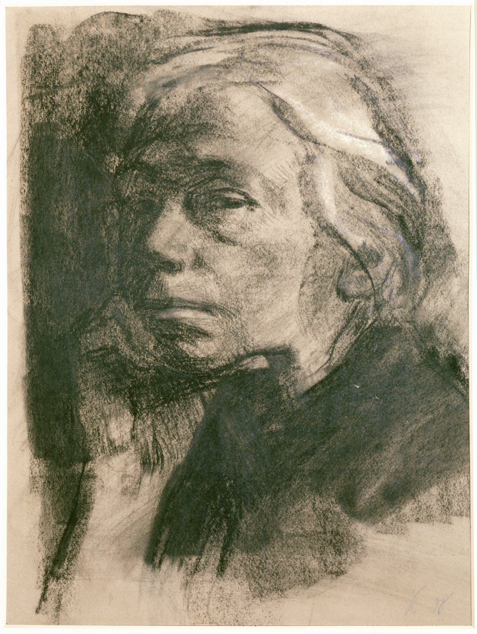 Käthe Kollwitz, Selbstporträt von Kathe Schmidt Kollwitz