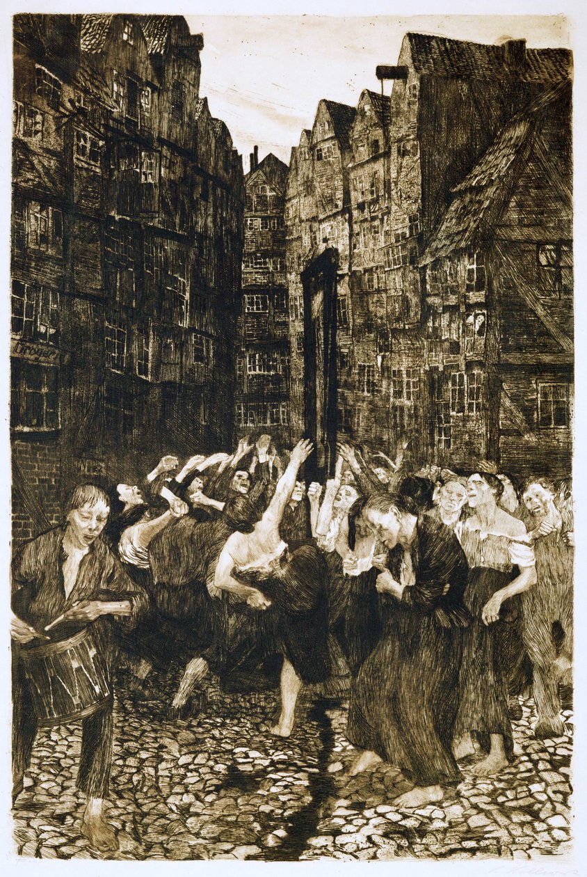 La Carmagnole von Kathe Schmidt Kollwitz