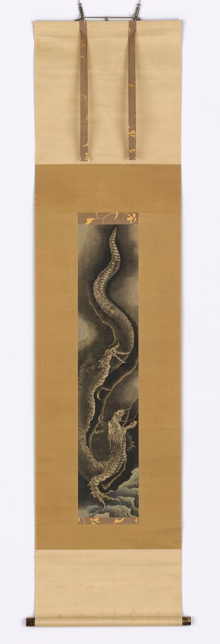 Absteigender Drache, spätes 18. bis frühes 19. Jahrhundert von Katsushika Hokusai