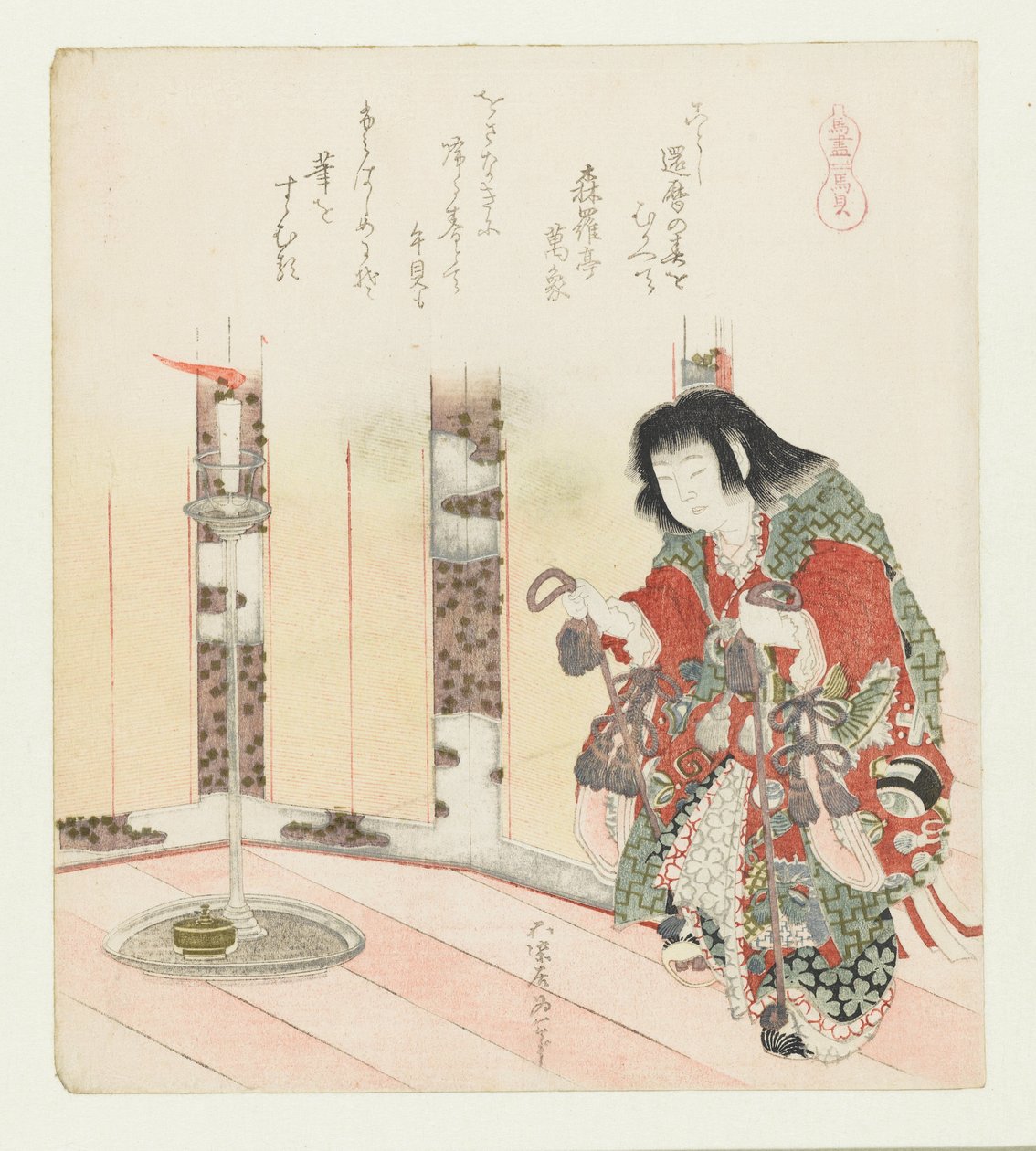 Pferdemuschel von Katsushika Hokusai
