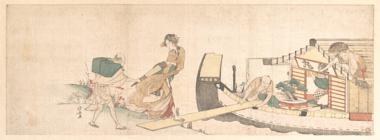 Druck von Katsushika Hokusai