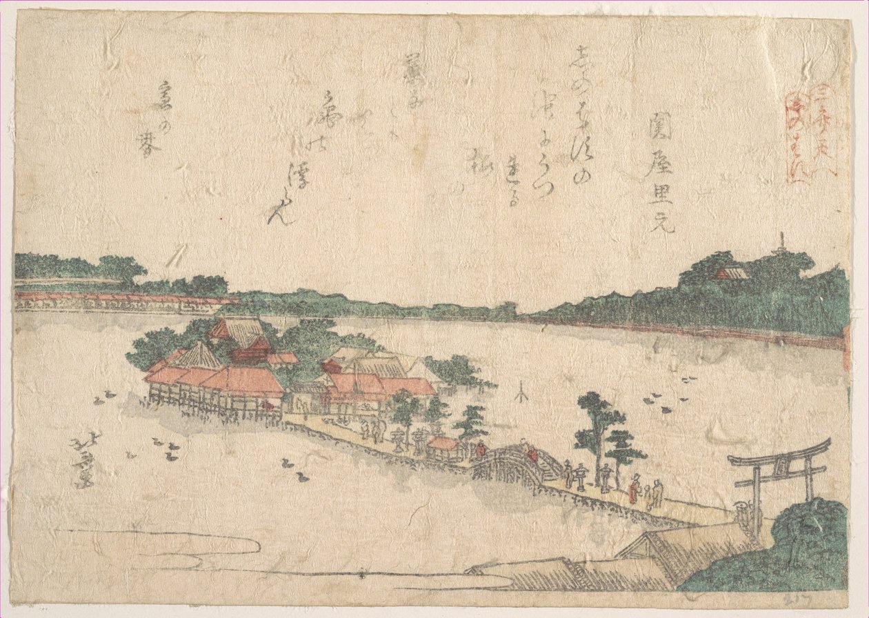 Druck von Katsushika Hokusai