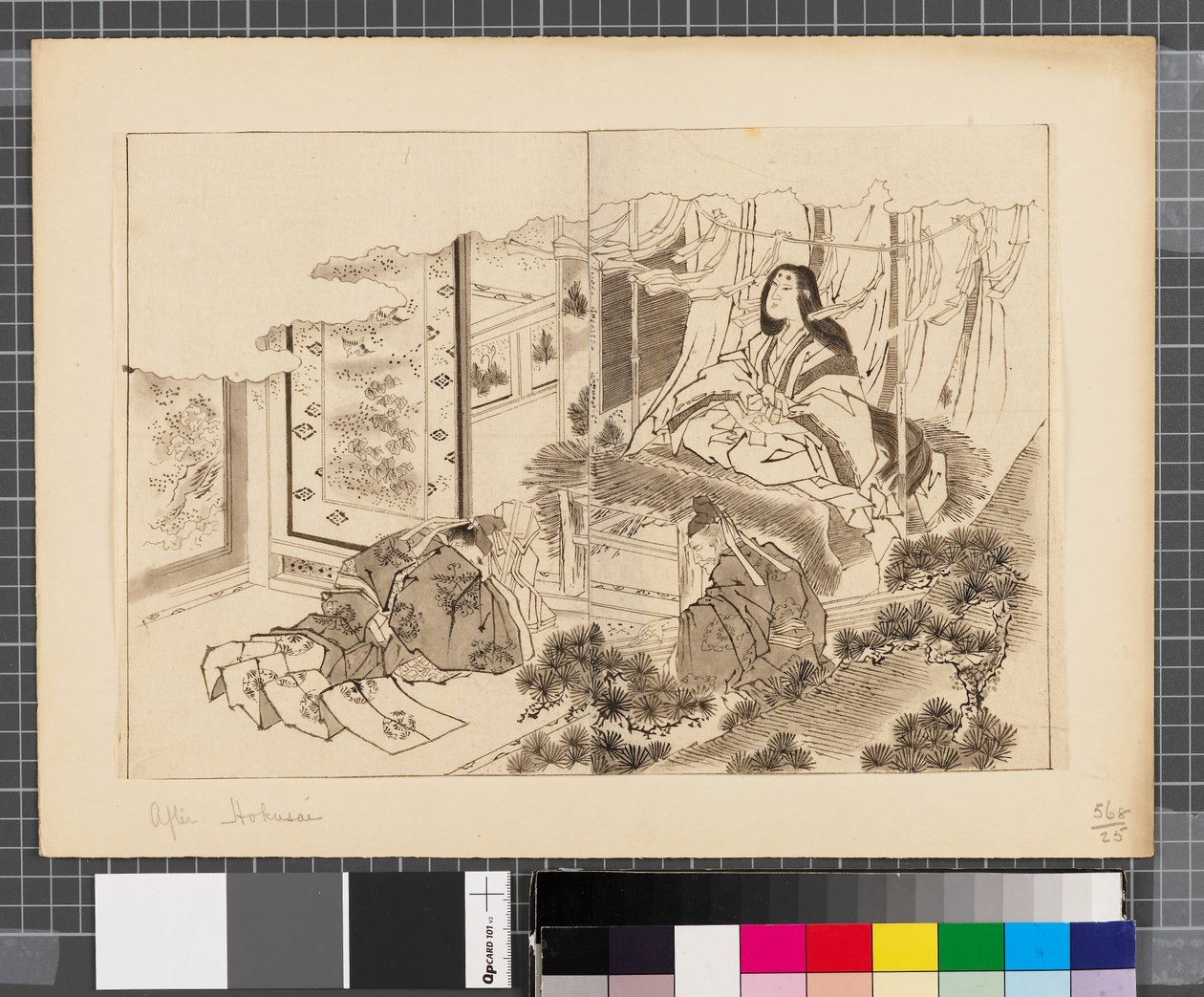 Szenen aus dem Krieg zwischen Japan und Korea, Ende des 18. bis erste Hälfte des 19. Jahrhunderts von Katsushika Hokusai