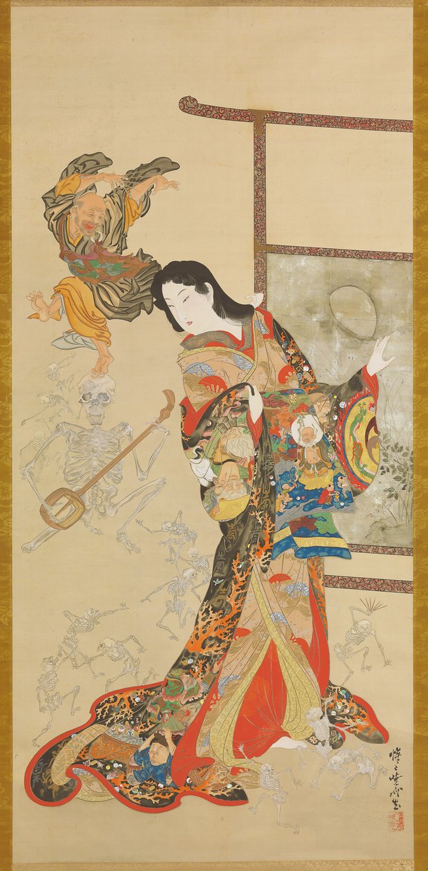 Jigoku Dayu von Kawanabe Kyosai