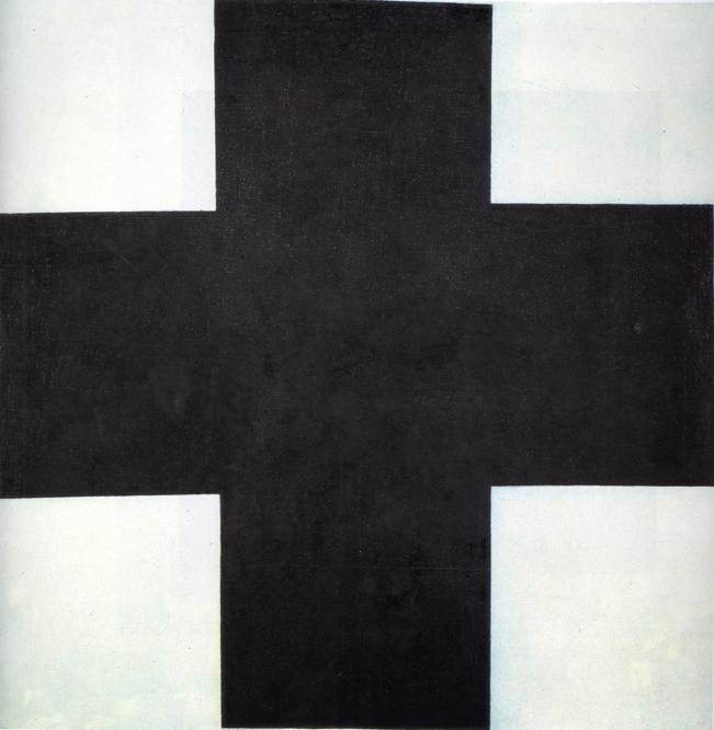 Schwarzes Kreuz von Kazimir Severinovich Malevich
