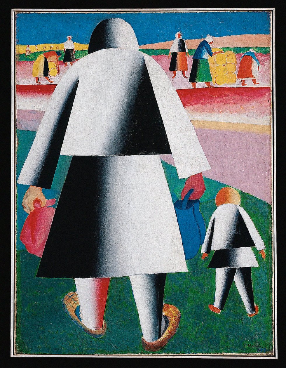 Ernte von Kazimir Severinovich Malevich