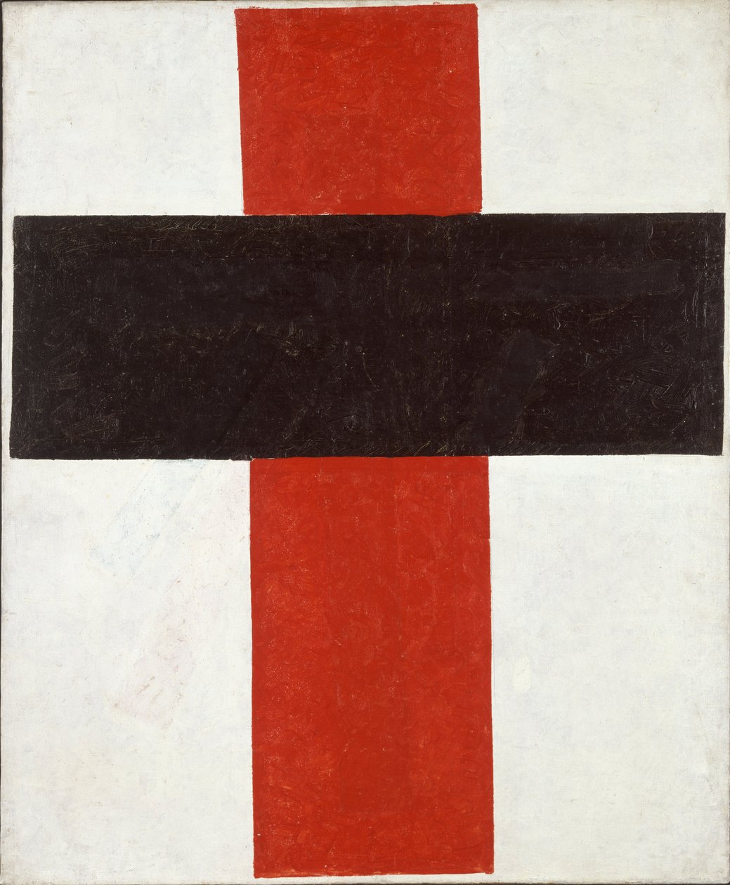 Hieratisches suprematistisches Kreuz von Kasimir Malewitsch (1878-1935) von Kazimir Severinovich Malevich