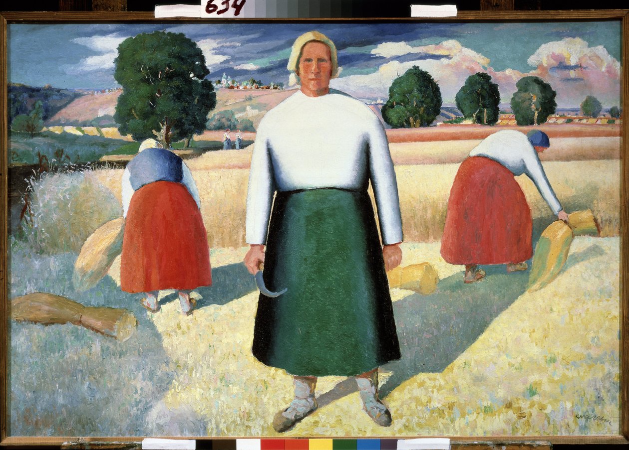Die Schnitterinnen von Kazimir Severinovich Malevich