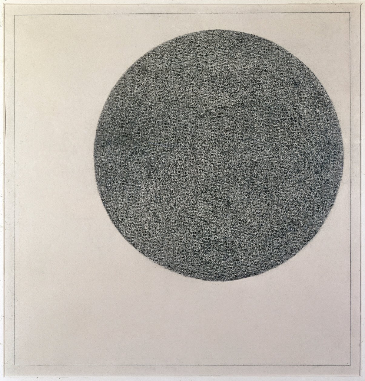Suprematistisches Element: Kreis von Kazimir Severinovich Malevich