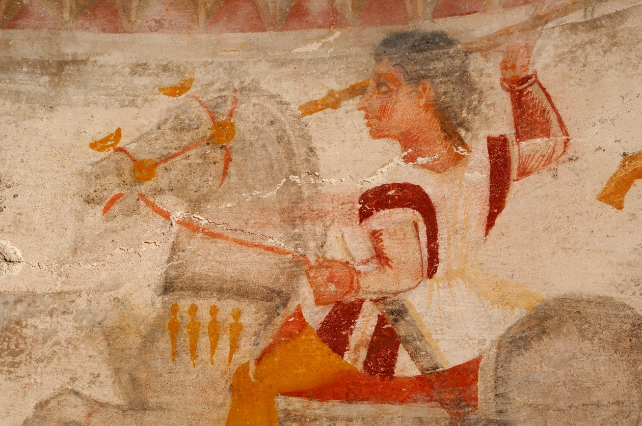Bulgarischer Goldrausch, Nicholai Ovtcharov, Perperikon-Artefakte, Ptolemäerring, Karneol, 2006 (Foto) von Kenneth Garrett