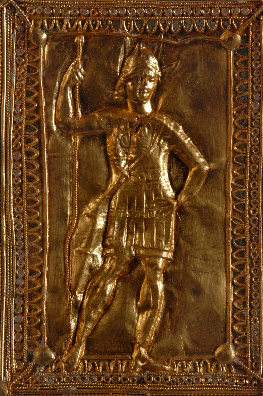 Bulgarische Goldrausch-Geschichte, mm7384, Tempel/Gräber im Gebiet von Kazanluk, 2006 (Foto) von Kenneth Garrett