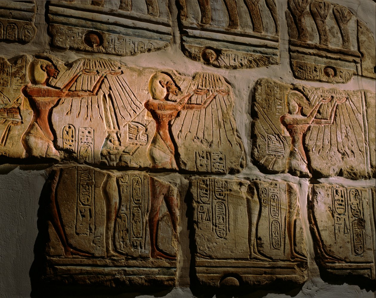 Ägypten; Amarna; Pharaonen der Sonne; mm6714; Archäologie; Echnaton; Nofretete; Luxor von Kenneth Garrett