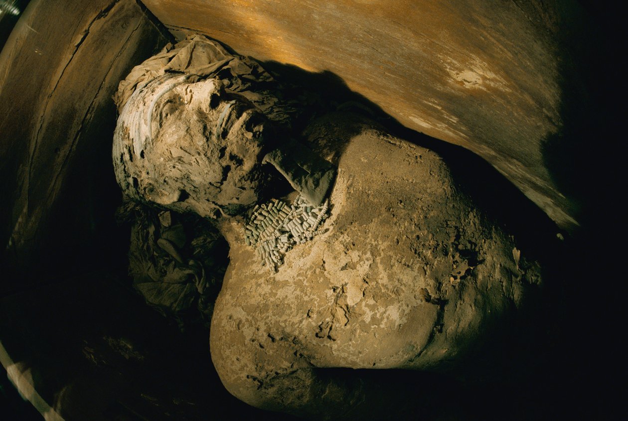 Ägypten; Archäologie; Altes Reich; Saqqara; Mumie; Nefer; Grab, 5. Dynastie von Kenneth Garrett
