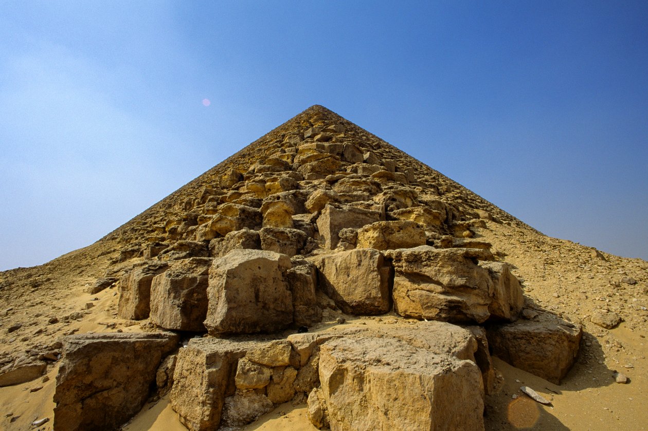 Ägyptens Altes Reich; Pyramide von Dahschur; Ägypten; Altes Reich von Kenneth Garrett