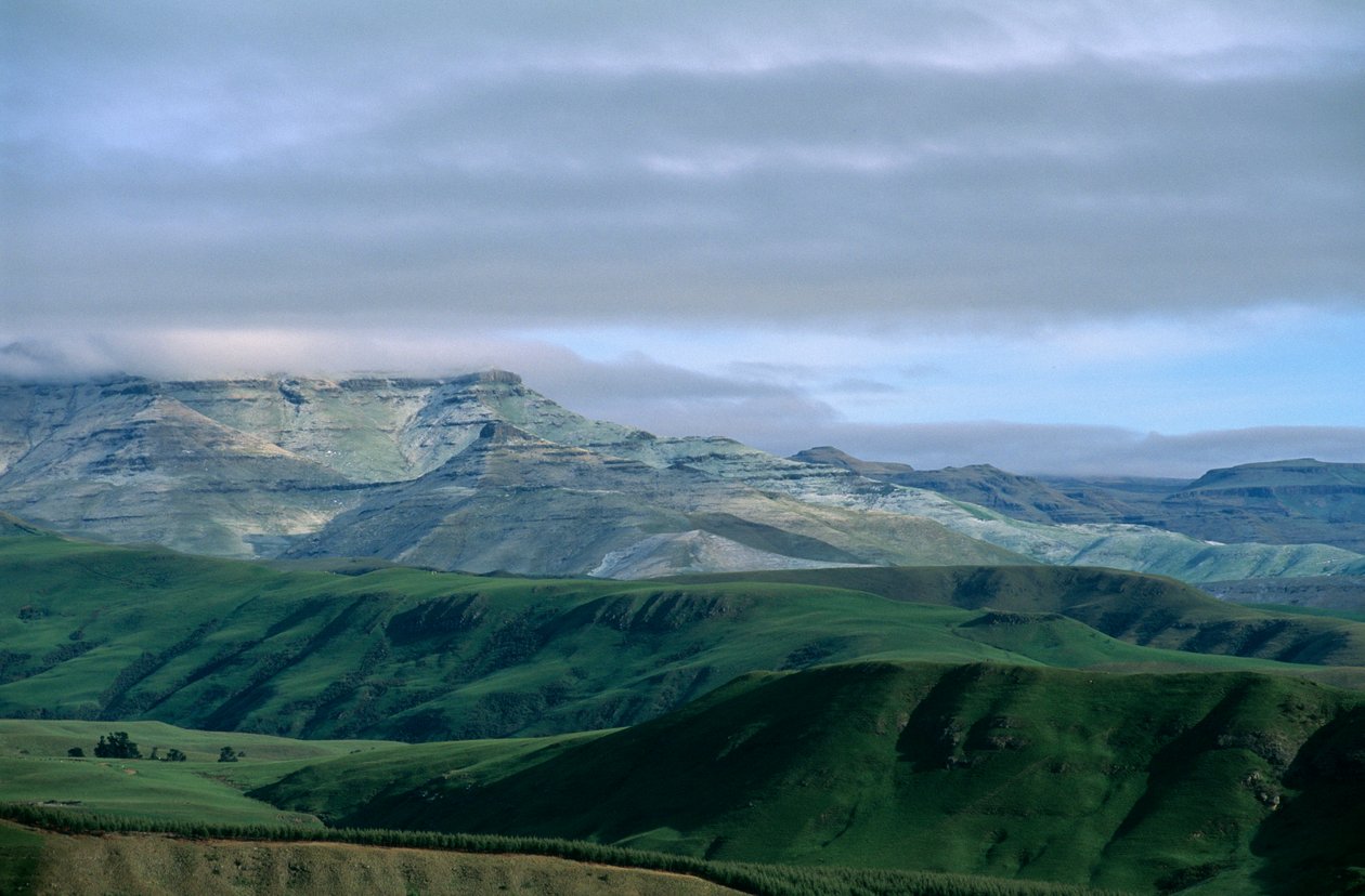 Gemälde des Geistes, Drakensberge, Südafrika, 2008 (Foto) von Kenneth Garrett