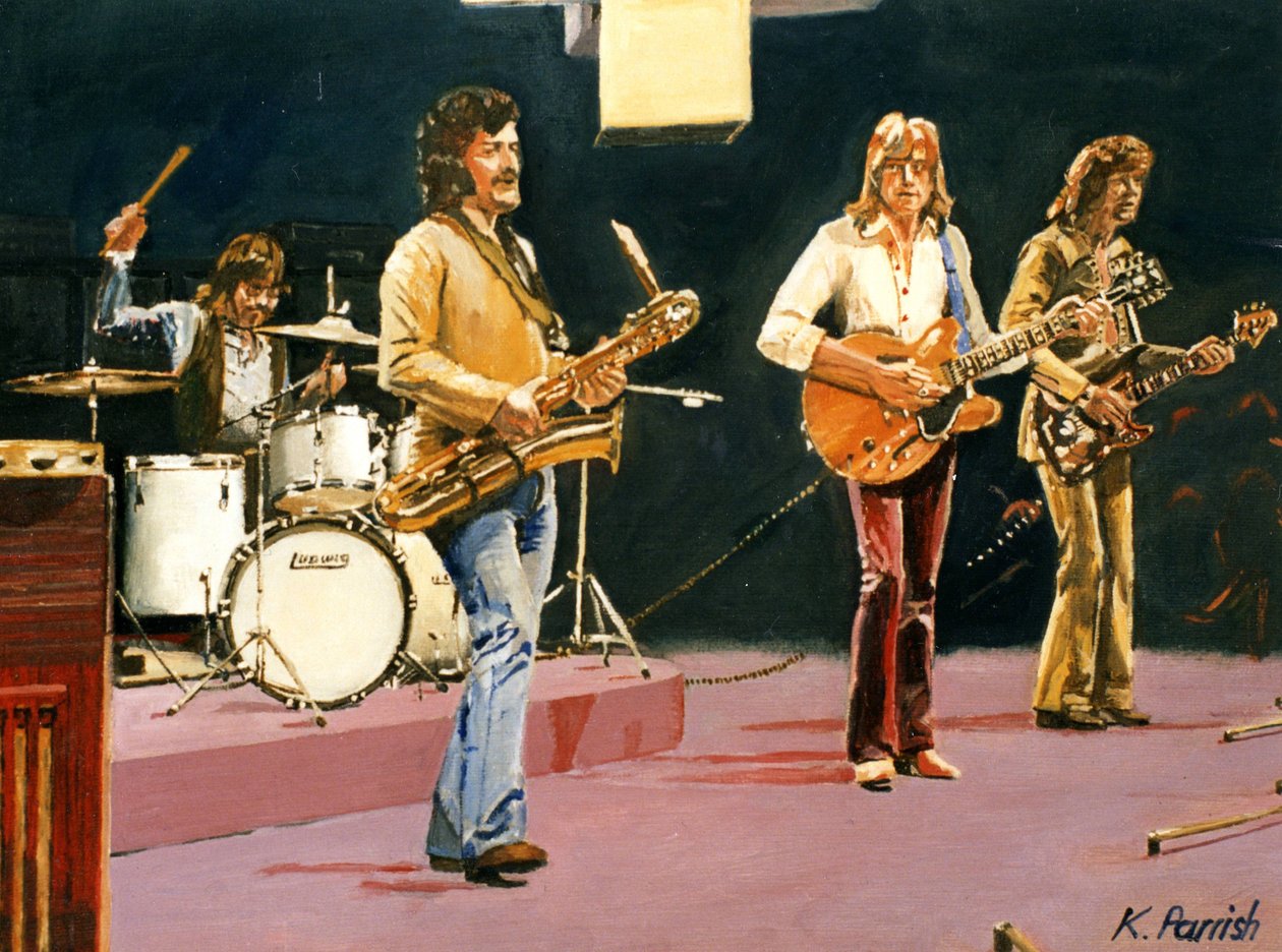 The Moodies im Konzert 1973 (The Moody Blues) von Kevin Parrish