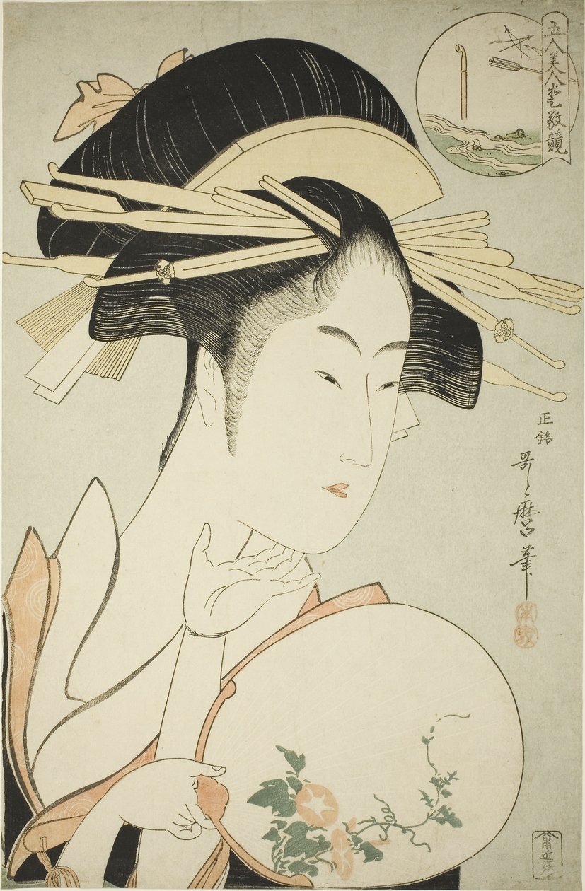 Kisegawa vom Matsubaya, ca. 1795-96 von Kitagawa Utamaro