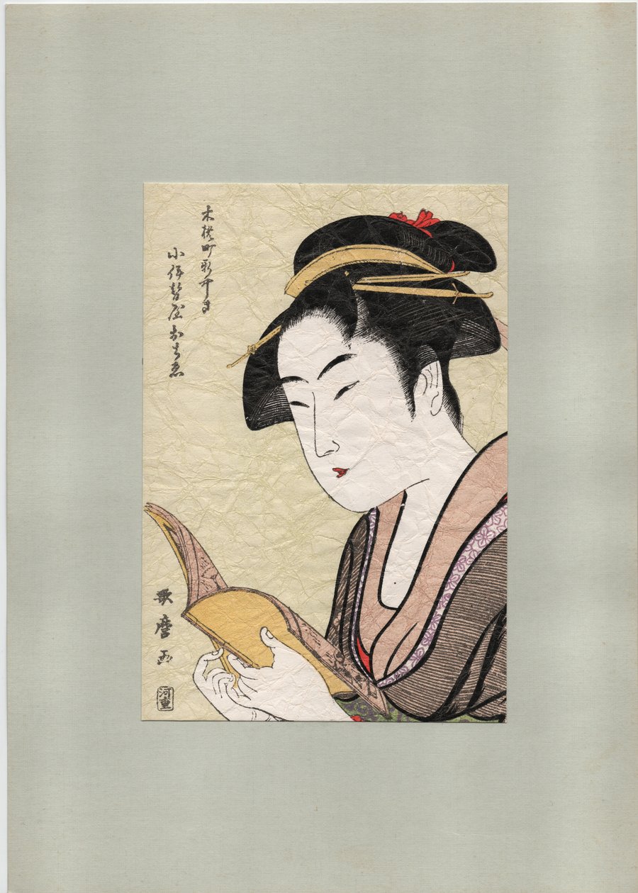 Ochie vom Koiseya Teehaus, ca. 1800 von Kitagawa Utamaro