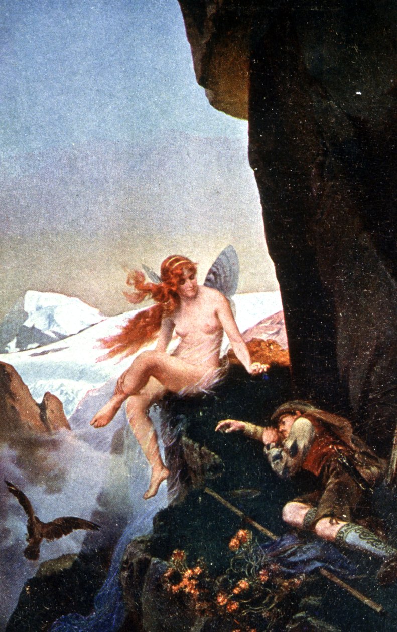 Fee in den Schweizer Alpen von Konrad Dielitz