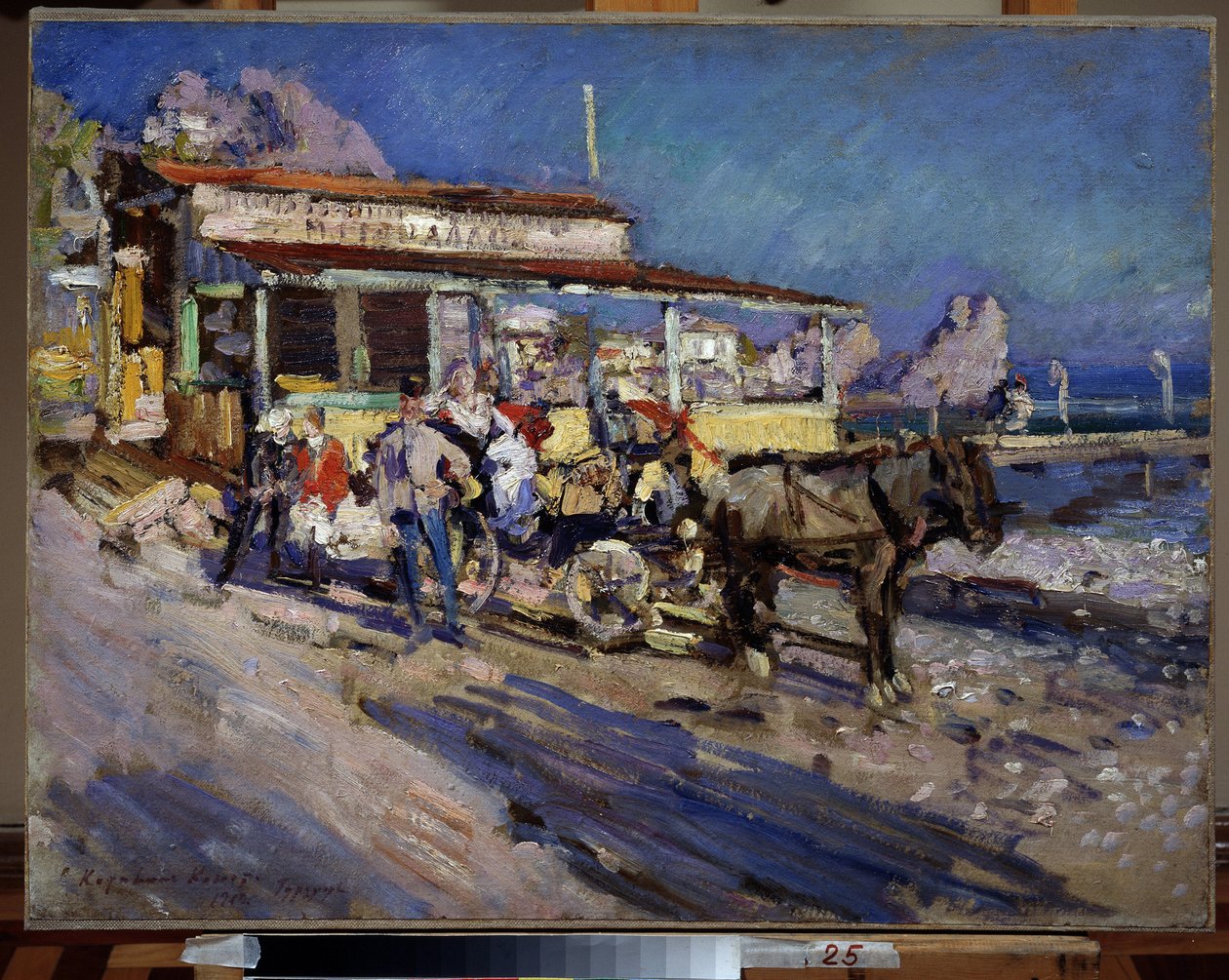 Gurzuf (Krim) von Konstantin Alekseevich Korovin