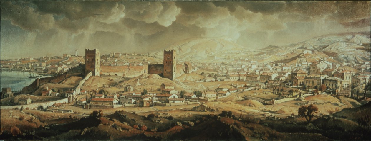 Feodosiya. Die Krim, 1930 von Konstantin Fyodorovich Bogayevsky
