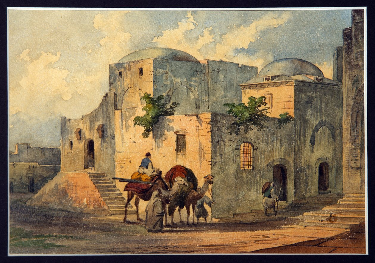 Via Dolorosa und Haus des Pontius Pilatus von Konstantin Karlovich Gerz