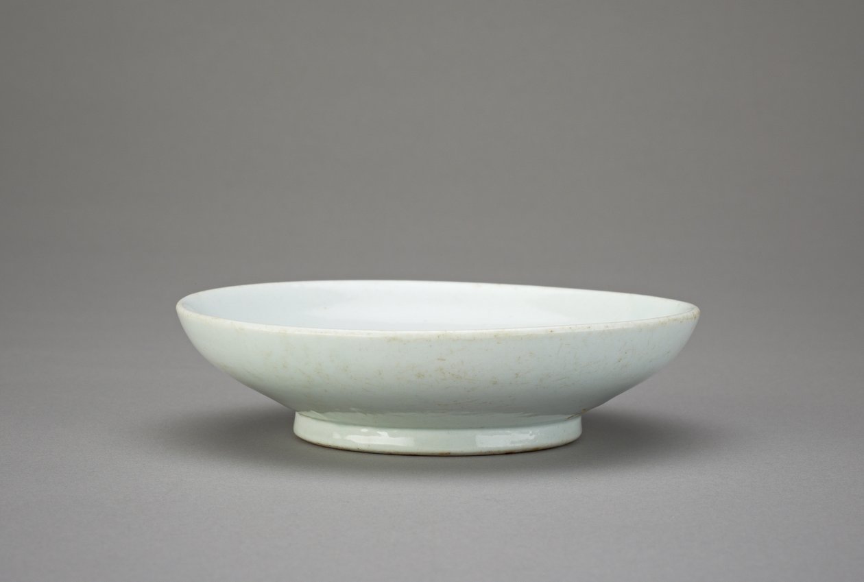 Schale mit Inventarinschrift datiert 1832, 1832 von Korean School